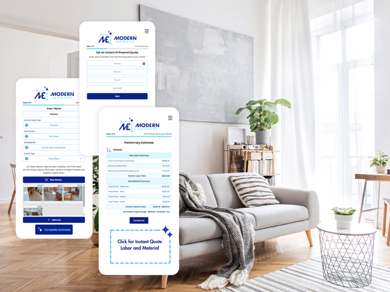 Modern Estimates Quote Tool